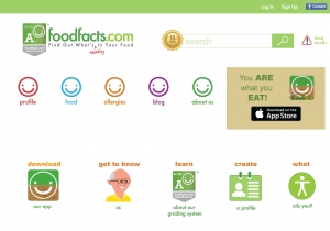 DTP recommends FoodFacts.com